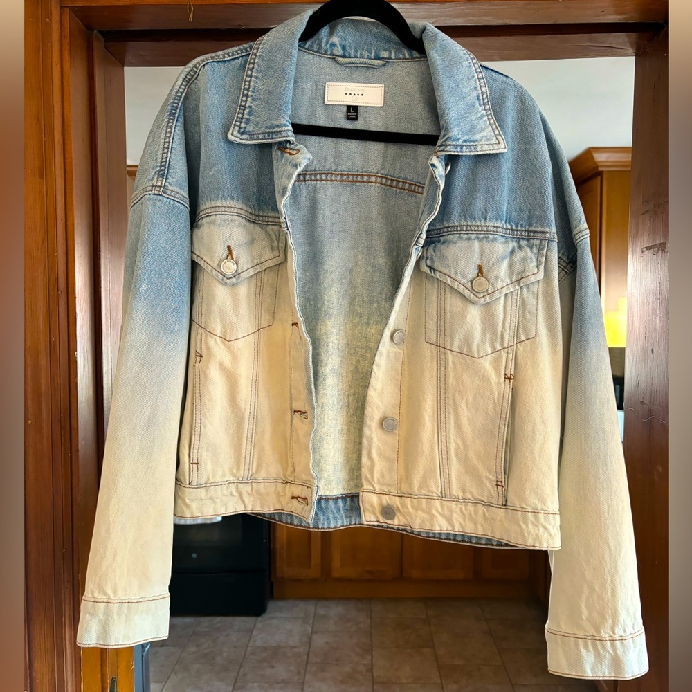 Ombré Denim Jacket